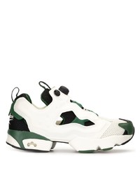 Chaussures de sport blanc et vert Reebok