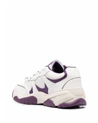 Chaussures de sport blanc et violet Axel Arigato