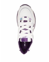 Chaussures de sport blanc et violet Axel Arigato