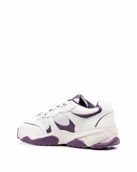 Chaussures de sport blanc et violet Axel Arigato