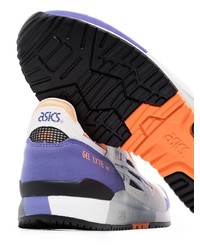 Chaussures de sport blanc et violet Asics