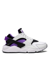 Chaussures de sport blanc et violet Nike