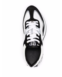 Chaussures de sport blanches et noires Givenchy