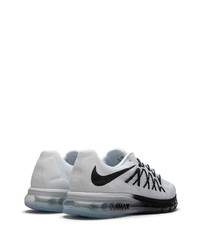 Chaussures de sport blanches et noires Nike