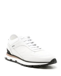 Chaussures de sport blanches et noires BOSS