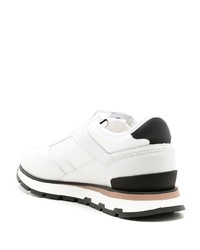 Chaussures de sport blanches et noires BOSS