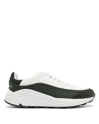 Chaussures de sport blanches et noires Armani Exchange