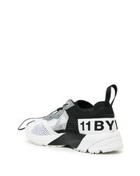 Chaussures de sport blanches et noires 11 By Boris Bidjan Saberi