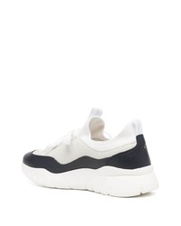 Chaussures de sport blanches et noires Bally