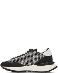 Chaussures de sport blanches et noires Valentino Garavani