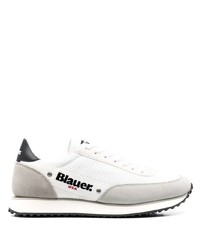 Chaussures de sport blanches et noires Blauer