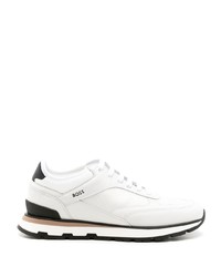 Chaussures de sport blanches et noires BOSS