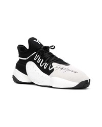 Chaussures de sport blanches et noires Y-3