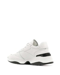 Chaussures de sport blanches et noires DSQUARED2