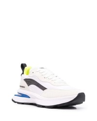 Chaussures de sport blanches et noires DSQUARED2