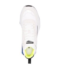 Chaussures de sport blanches et noires DSQUARED2