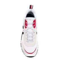 Chaussures de sport blanches et noires Tommy Hilfiger