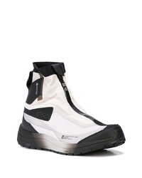 Chaussures de sport blanches et noires 11 By Boris Bidjan Saberi