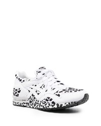 Chaussures de sport blanches et noires Comme Des Garcons SHIRT