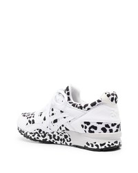 Chaussures de sport blanches et noires Comme Des Garcons SHIRT