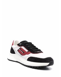 Chaussures de sport blanches et noires Bally