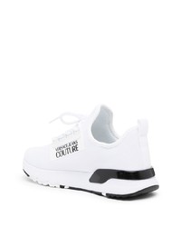 Chaussures de sport blanches et noires VERSACE JEANS COUTURE