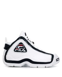 Chaussures de sport blanches et noires Fila