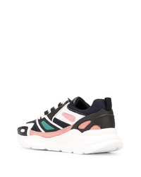 Chaussures de sport blanches et noires Sandro Paris