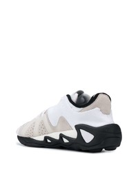 Chaussures de sport blanches et noires Y-3