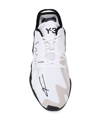 Chaussures de sport blanches et noires Y-3