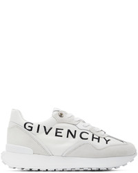 Chaussures de sport blanches et noires Givenchy