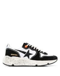 Chaussures de sport blanches et noires Golden Goose