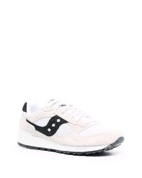 Chaussures de sport blanches et noires Saucony