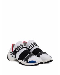 Chaussures de sport blanches et noires Giuseppe Zanotti