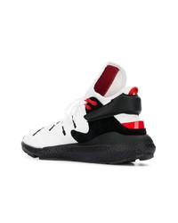 Chaussures de sport blanches et noires Y-3