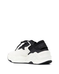 Chaussures de sport blanches et noires Just Cavalli