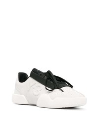 Chaussures de sport blanches et noires Y-3