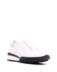 Chaussures de sport blanches et noires DSQUARED2