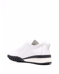 Chaussures de sport blanches et noires DSQUARED2