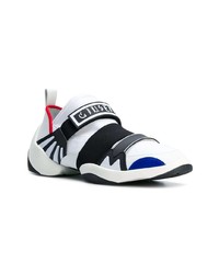 Chaussures de sport blanches et noires Giuseppe Zanotti Design