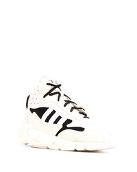Chaussures de sport blanches et noires Y-3
