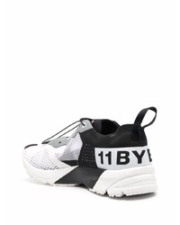 Chaussures de sport blanches et noires 11 By Boris Bidjan Saberi