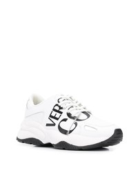 Chaussures de sport blanches et noires VERSACE JEANS COUTURE