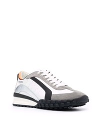 Chaussures de sport blanches et noires DSQUARED2