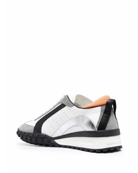 Chaussures de sport blanches et noires DSQUARED2