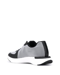 Chaussures de sport blanches et noires Calvin Klein