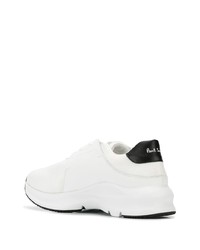 Chaussures de sport blanches et noires Paul Smith