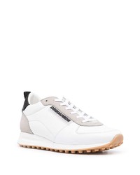 Chaussures de sport blanches et noires DSQUARED2