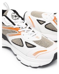 Chaussures de sport blanches et noires Axel Arigato