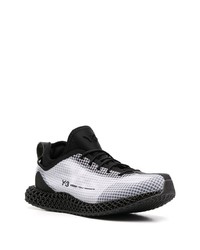 Chaussures de sport blanches et noires Y-3